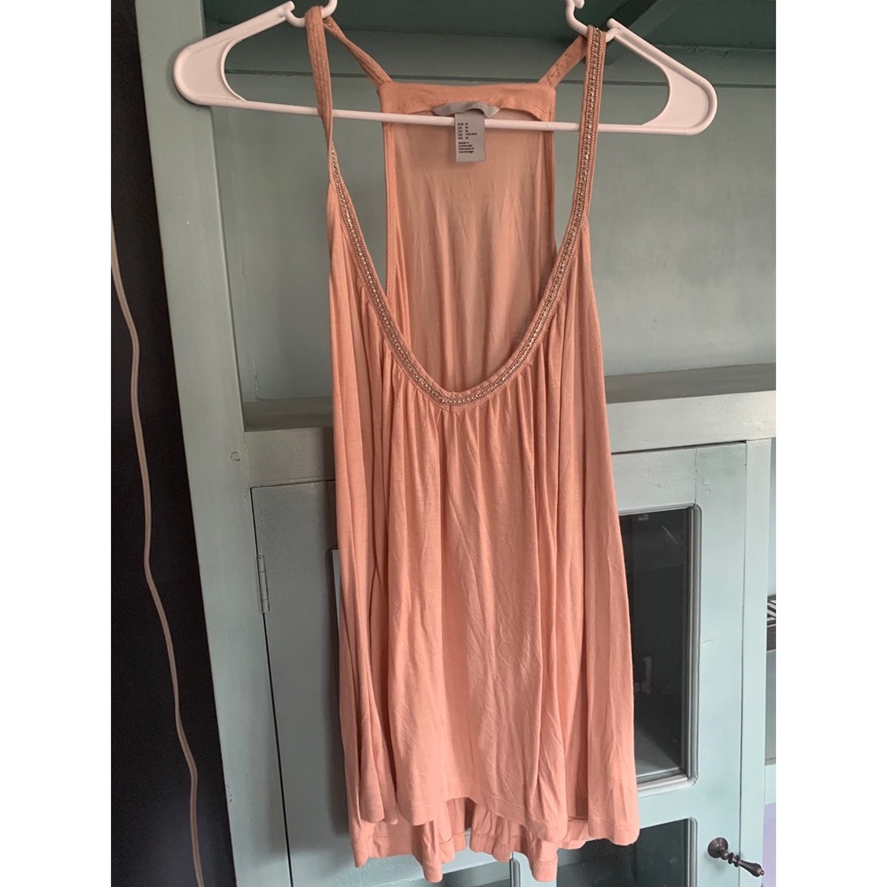 H&M embellished tank top
